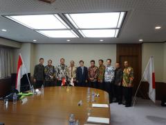 Chairman Sugimoto welcomed a Visit by Indonesia Congressmen and Chairman of KPPU