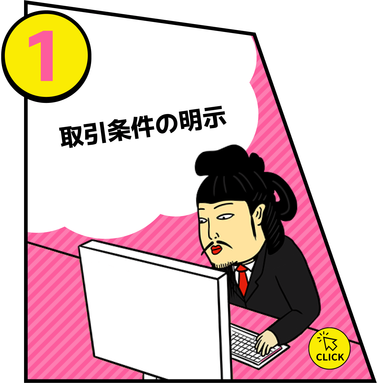 書面などによる取引条件の明示