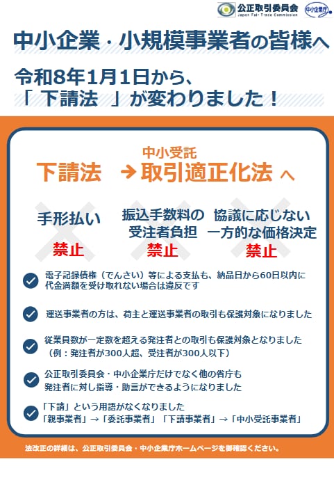 取適法リーフレット（概要）