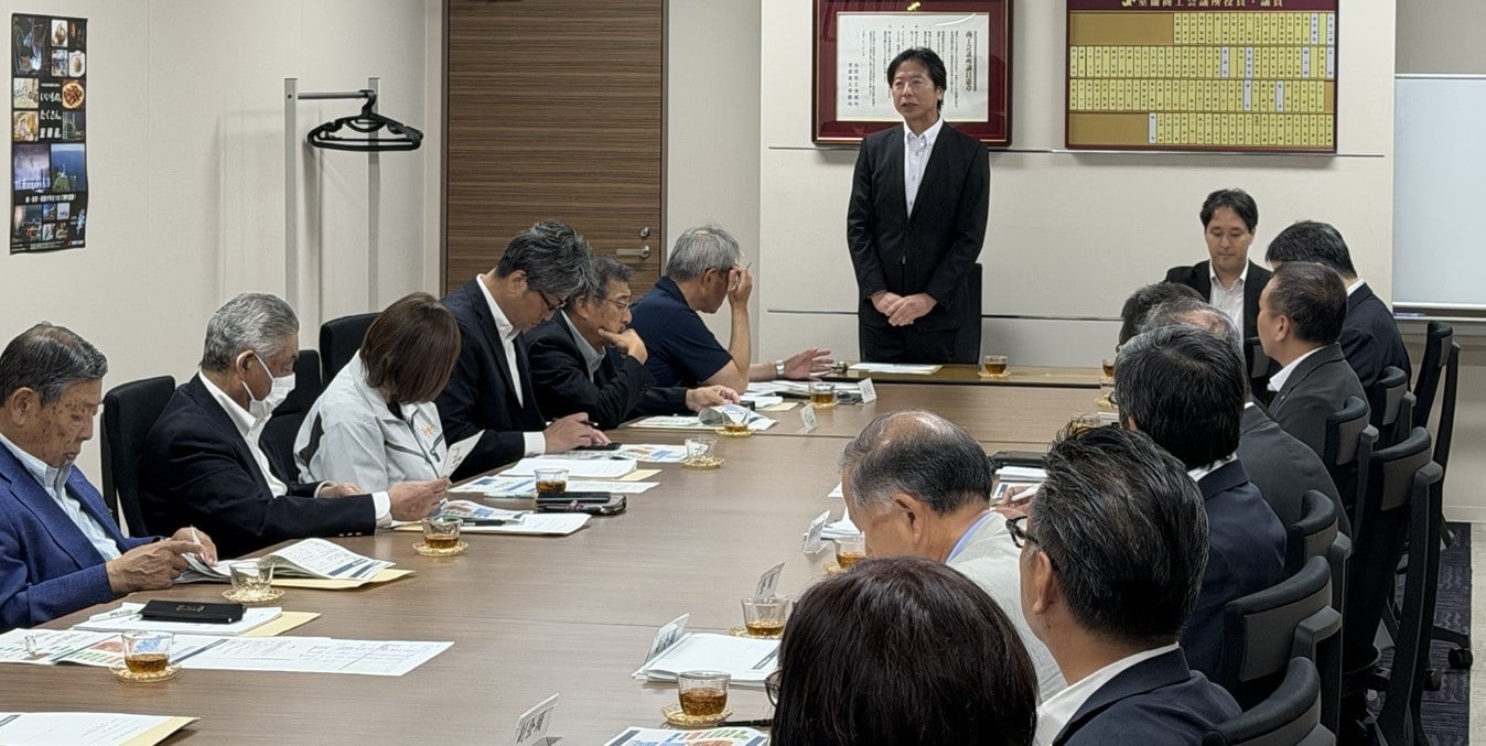 室蘭の懇談会の写真